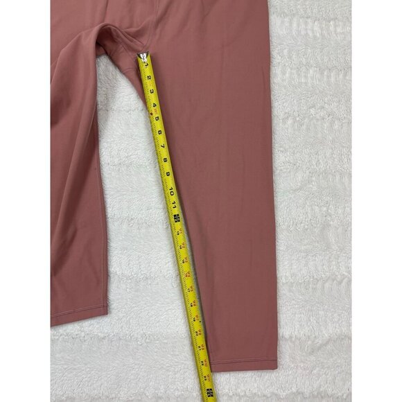 Athleta Ultra High Rise Elation 7/8 Tight Leggings XL Pink Rose Athletic Workout - Picture 8 of 8